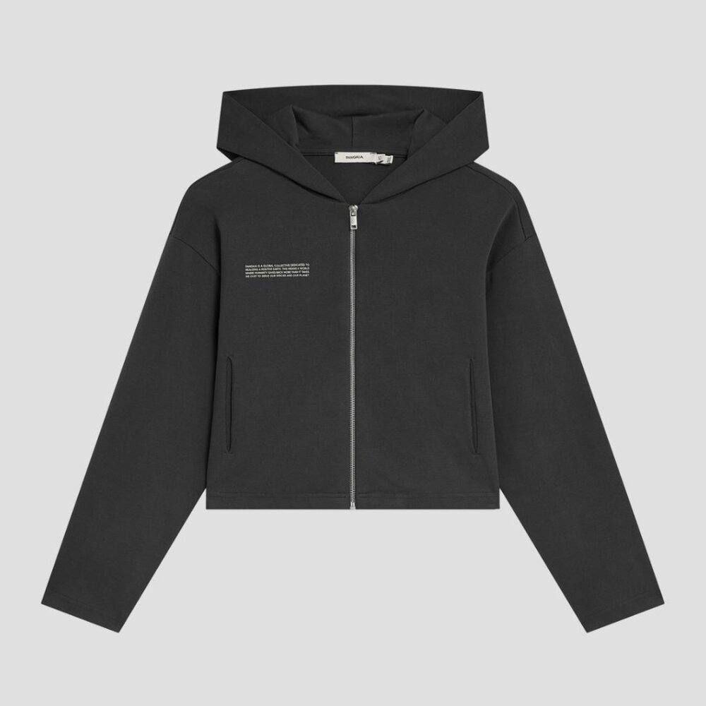 New Pangaia Double Jersey Zip Up Hoodie
